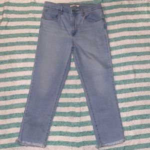 Levi's 724 High Rise Straight Jeans Sz 31
